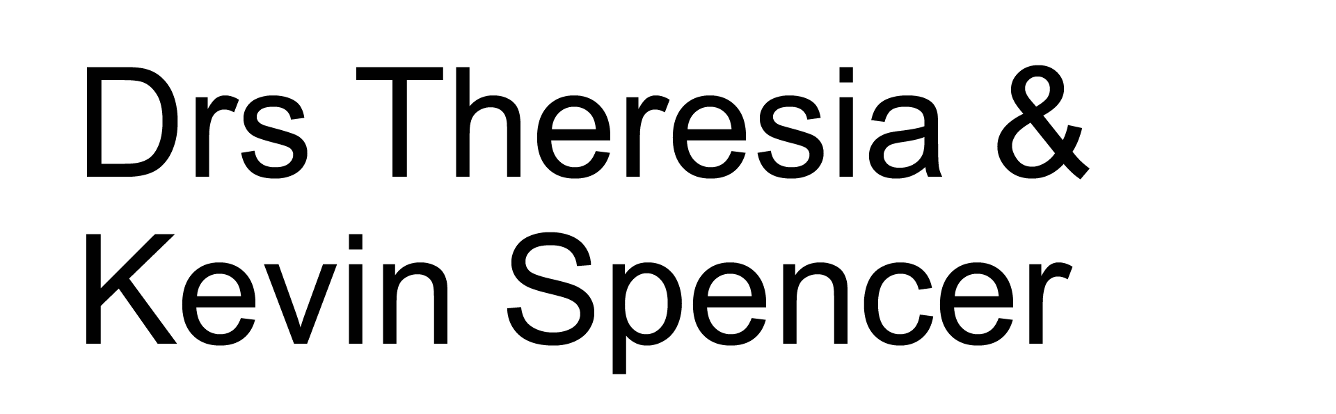 Theresia & Kevin Spencer